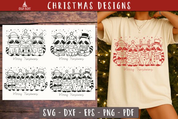 Add Whimsy to Your Holiday Crafts with a Funny Raccoon Design