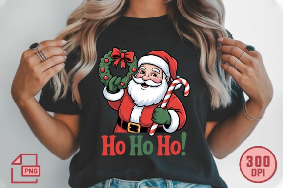 Capture Holiday Magic with This Jolly Santa Design