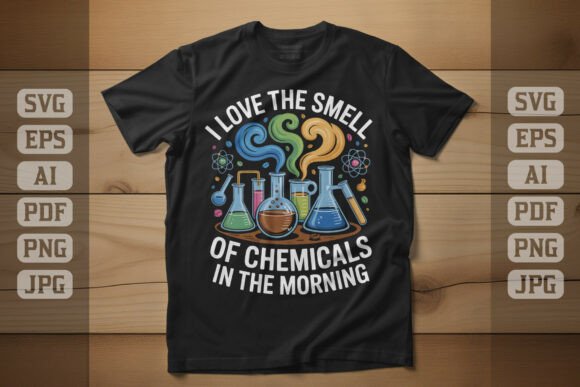 Celebrate Science with the 'I Love the Smell of Chemicals' Design