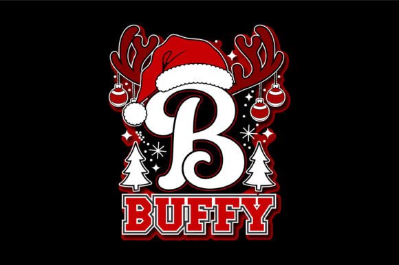 Deck the Halls of Design: The Festive Buffy Letter Style