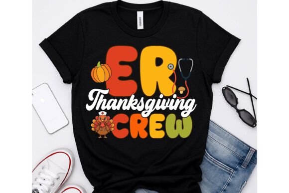 ER Nurse Thanksgiving Crew: A Festive Design for Healthcare Heroes