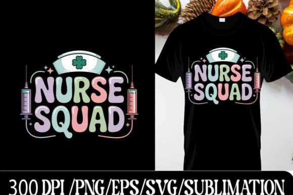 Nurse Squad Cute Medical Design: A Playful Touch for Healthcare Creations