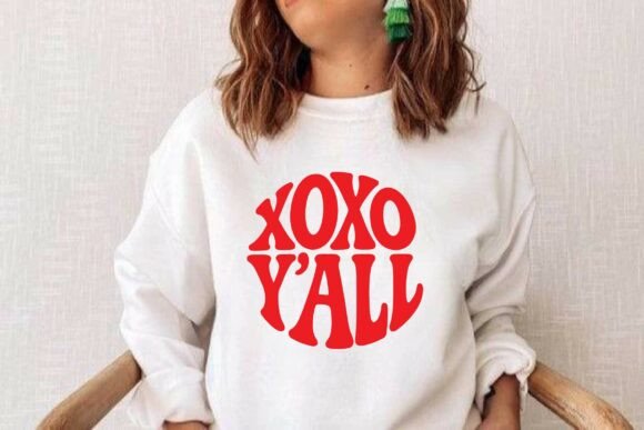 Retro Xoxo Y'all SVG: The Southern Charm Design File