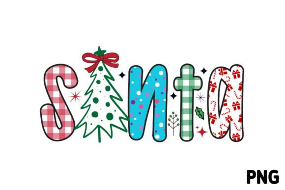 Santa T-shirt Design: Festive Graphics for Every Creative Project