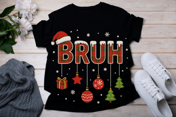 Unwrap the Fun: The 'Bruh' Christmas Design for Holiday Creations